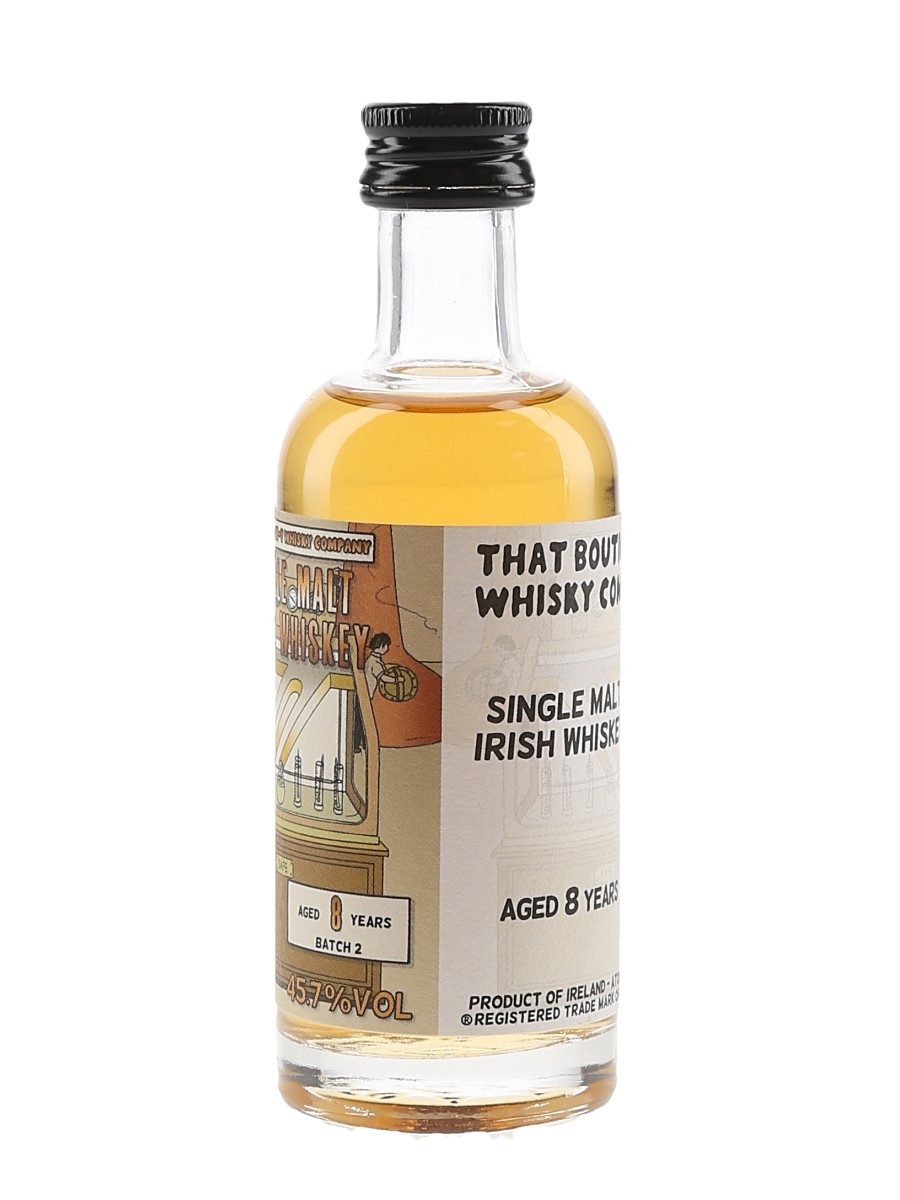 Single Malt Irish Whiskey 8 Year Old Batch 2 - That Boutique-Y Whisky Company 5cl / 45.7%