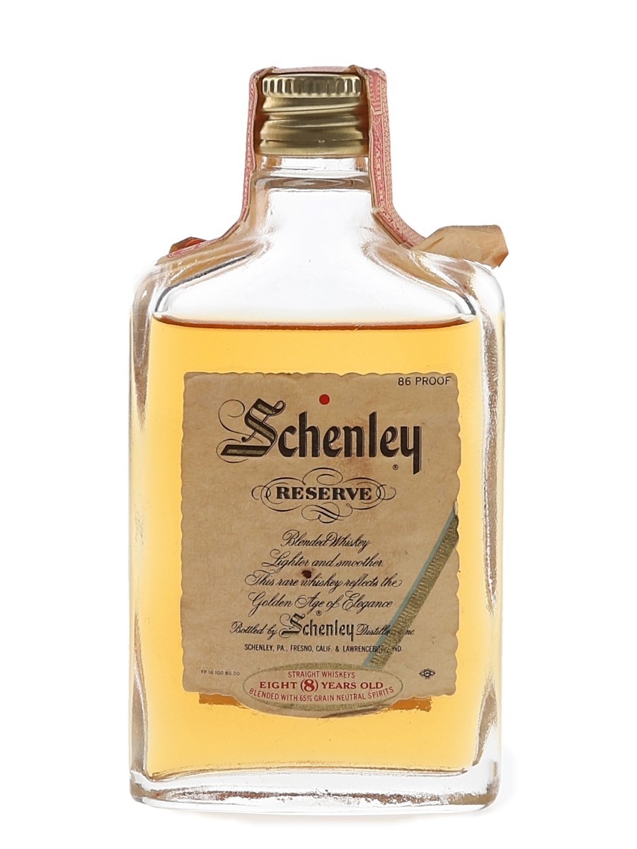 Schenley Reserve 8 Year Old Bottled 1940s-1950s 4.7cl / 43%