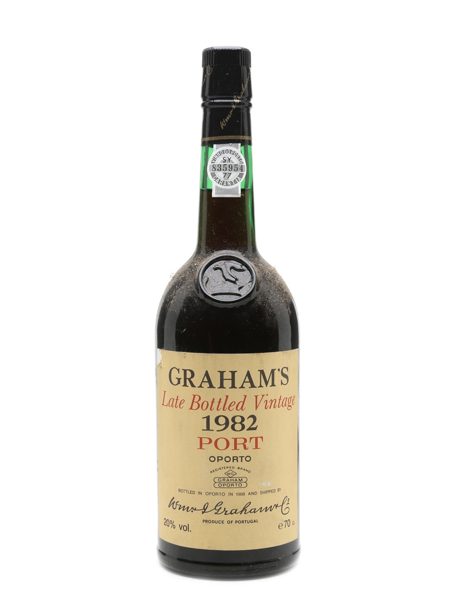 Graham's 1982 Late Bottled Vintage Port Bottled 1988 70cl / 20%