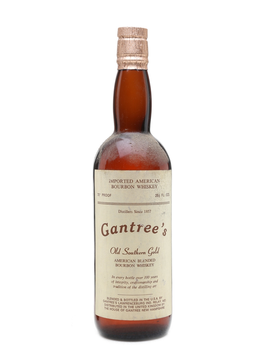 Gantree's Old Southern Gold Bottled 1970s 75cl / 40%