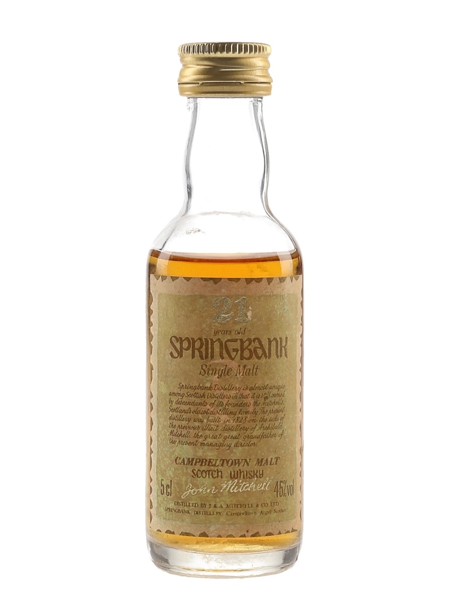 Springbank 21 Year Old Bottled 1992 5cl / 46%