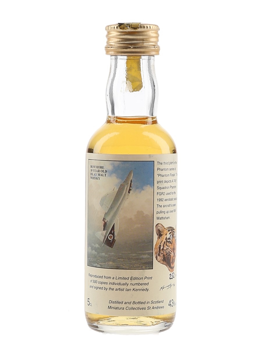 Bowmore 10 Year Old RAF Collection Miniatura Collectives - Phantom Finale 5cl / 43%