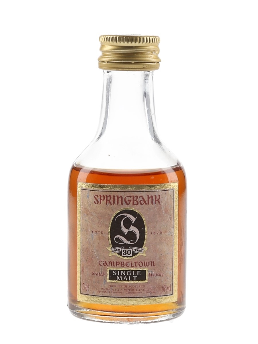 Springbank 30 Year Old Bottled 1990s 5cl / 46%