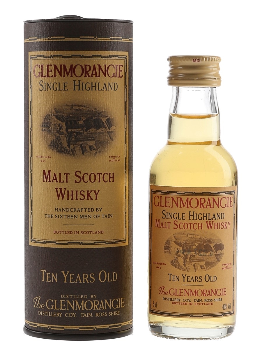 Glenmorangie 10 Year Old Bottled 1990s-2000s 5cl / 40%
