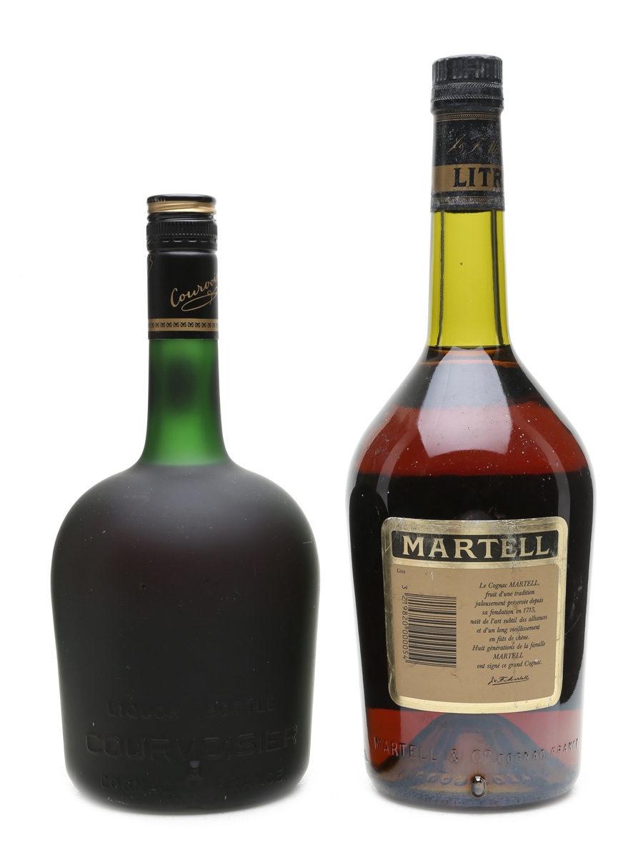 Martell VS & Courvoisier VSOP Cognac - Lot 14957 - Buy/Sell