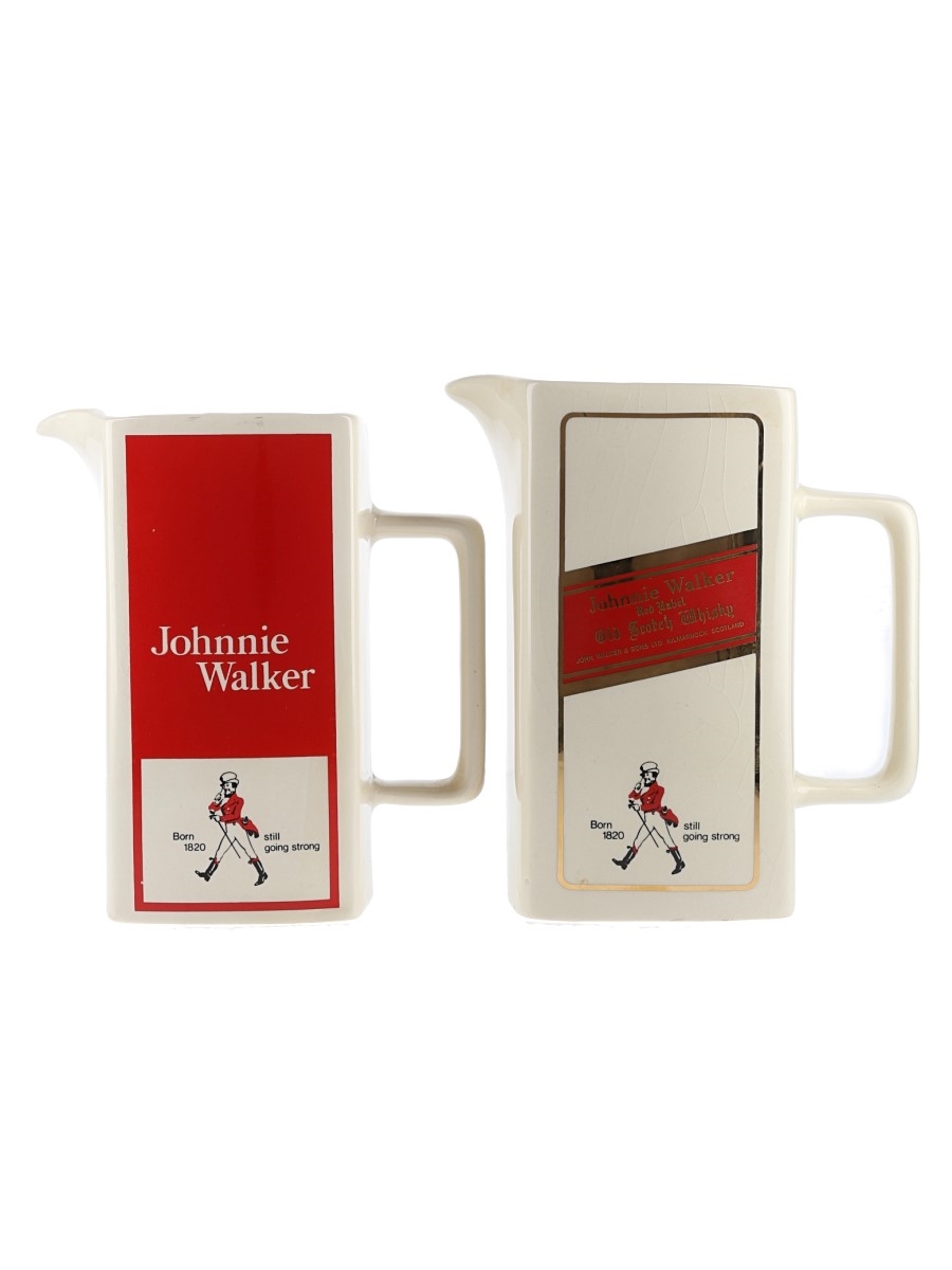 Johnnie Walker ウォータージャグ　イギリスWADE陶器　希少品 Johnnie Walker Red Label Ceramic Water Jugs - Lot 135041 - Buy