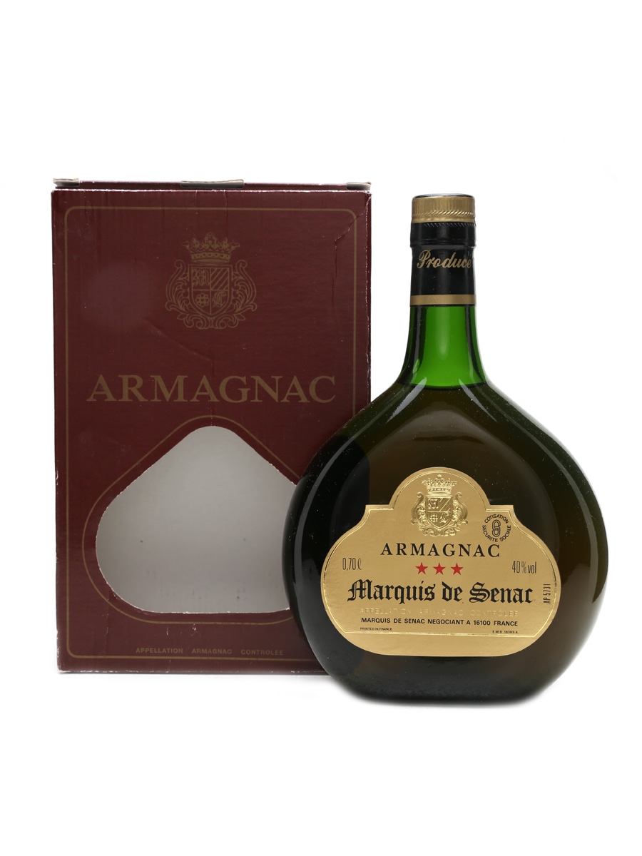 Marquis De Senac 3 Star Armagnac  70cl / 40%