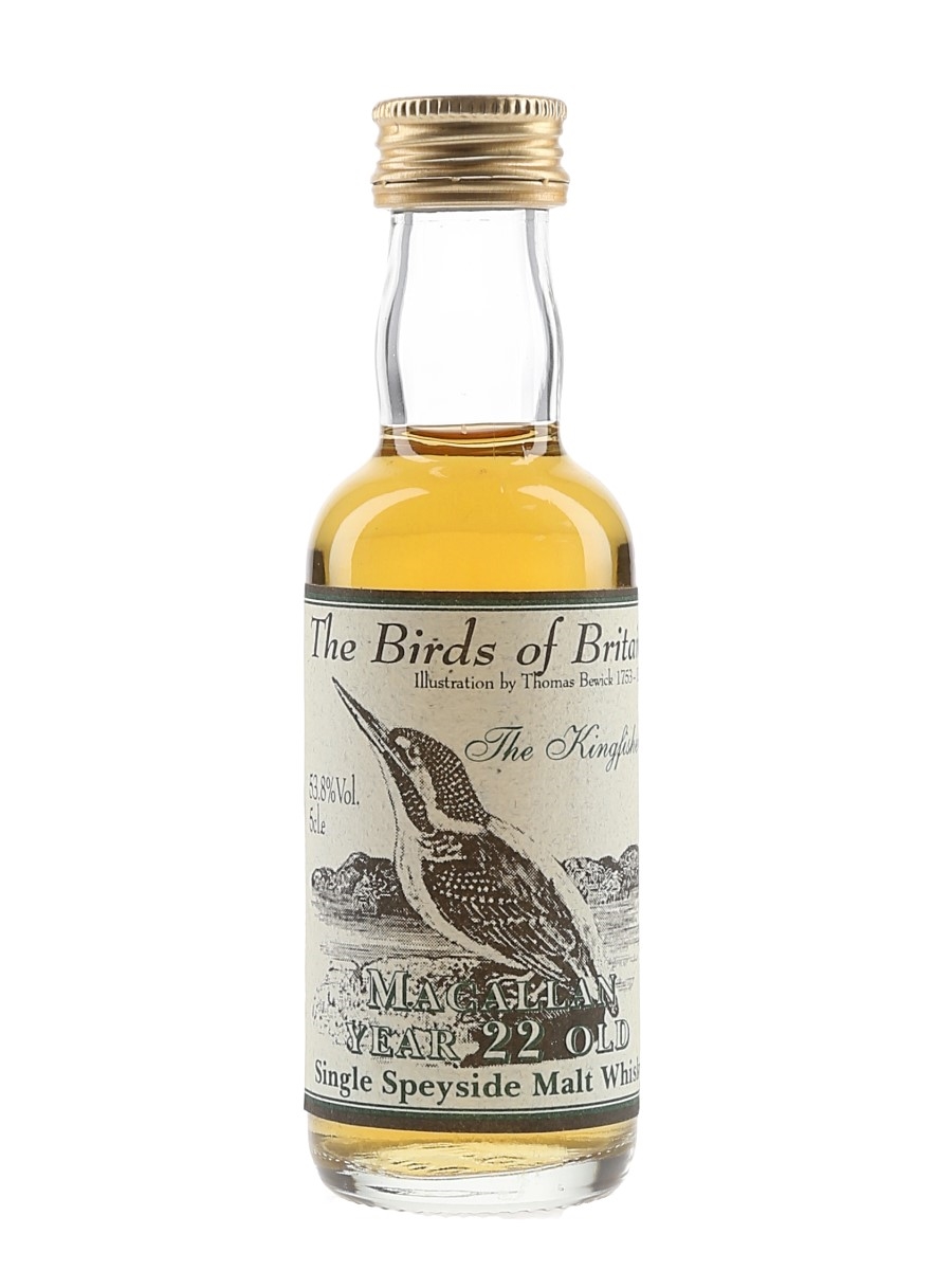 Macallan 22 Year Old The Birds Of British - The Kingfisher 5cl / 53.8%