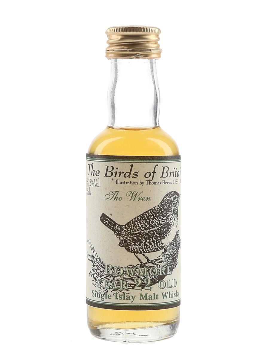 Bowmore 22 Year Old The Birds Of Britain - The Wren 5cl / 52.8%