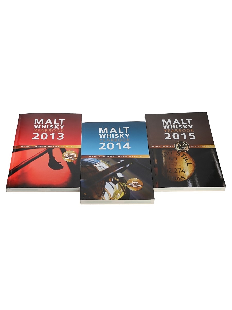 Malt Whisky Yearbooks 2013, 2014, 2015 