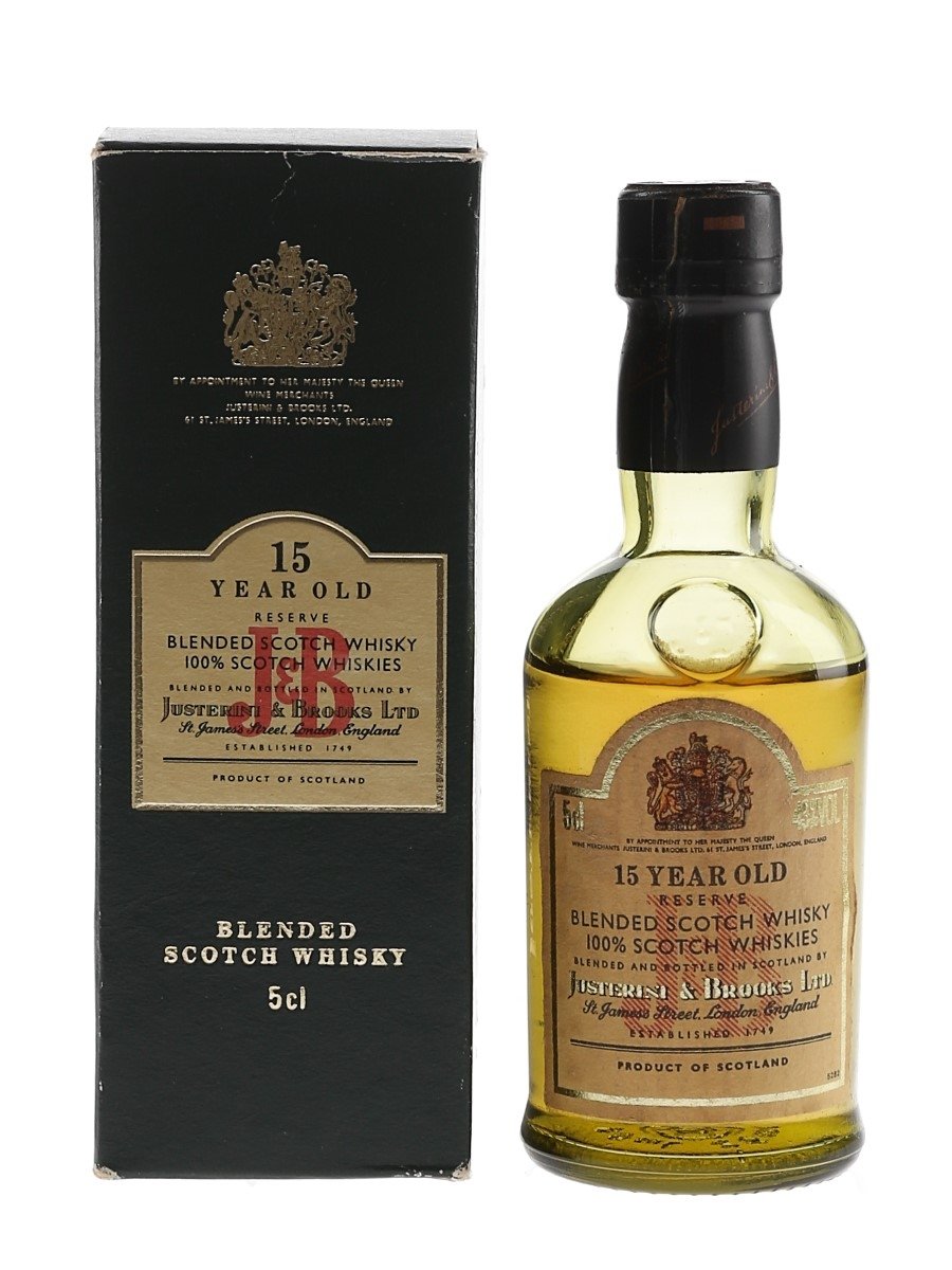 J & B 15 Year Old Reserve - Lot 135275 - Buy/Sell Blended Whisky Online