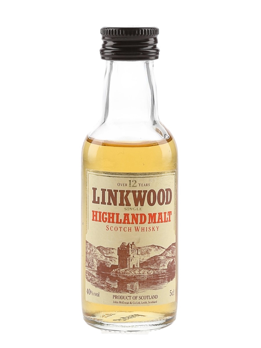 Linkwood 12 Year Old Bottled 1980s 5cl / 40%