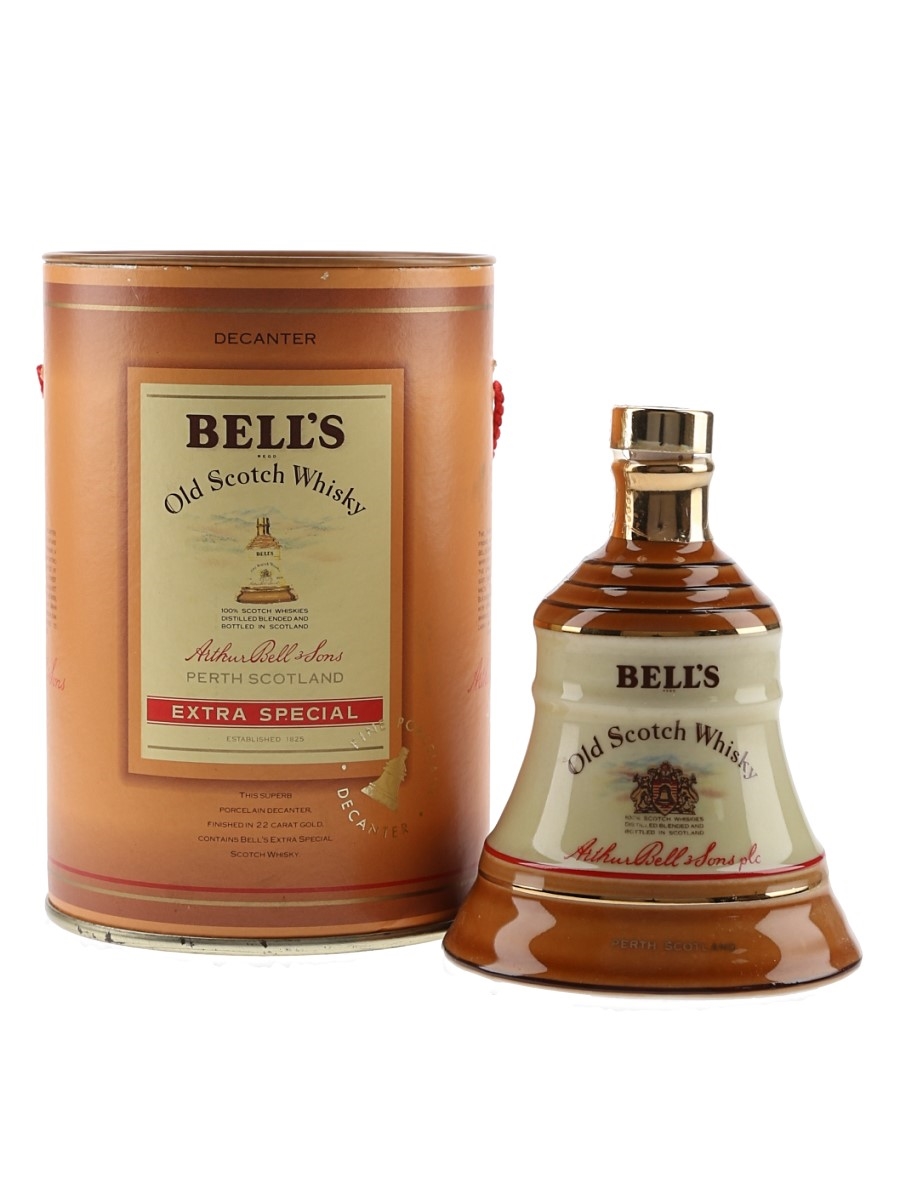 Bell's Extra Special Ceramic Decanter 22 Carat Gold Finish 5cl / 43%