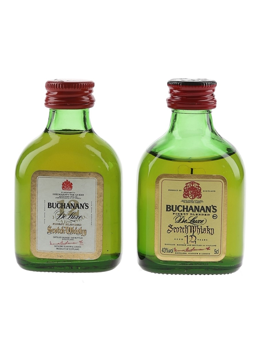 Buchanan's De Luxe 12 Year Old  2 x 5cl