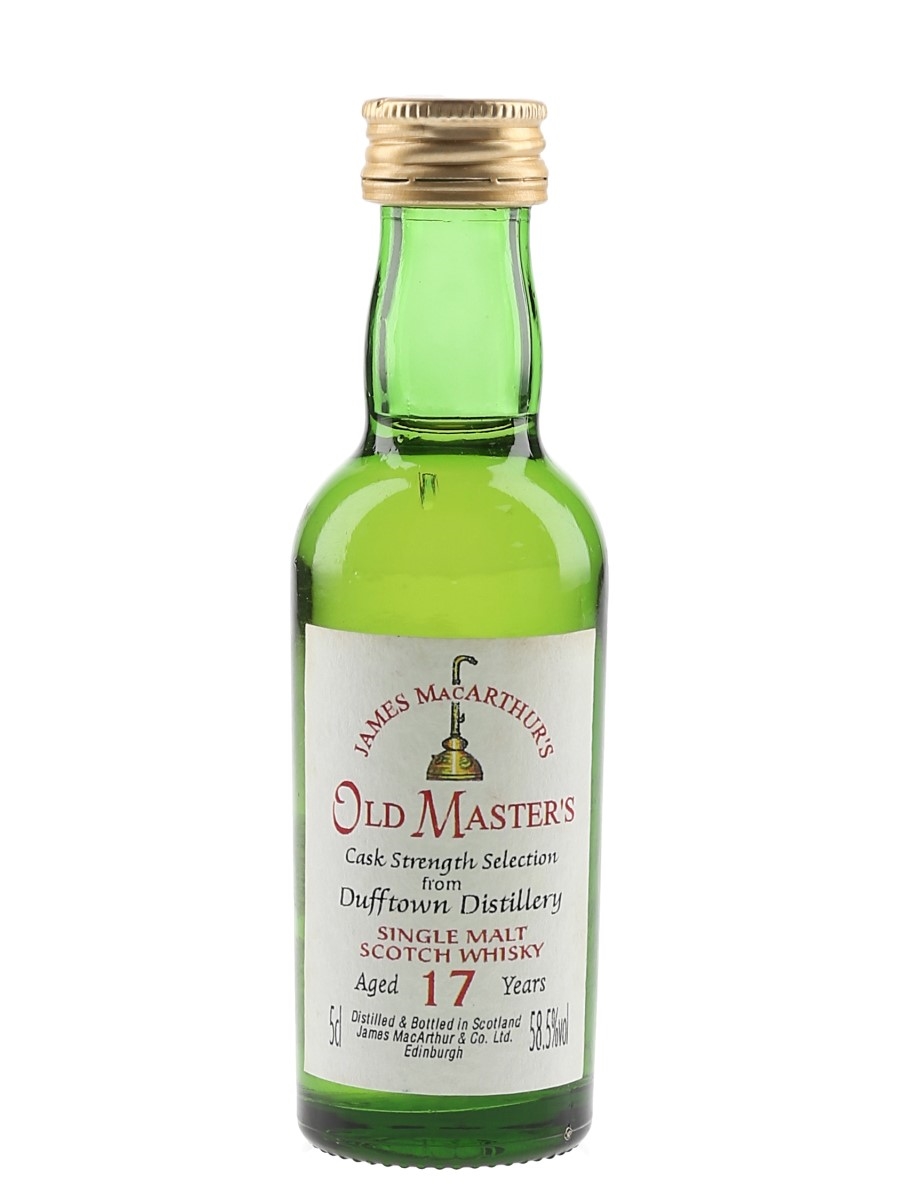 Dufftown 17 Year Old James MacArthur's Old Master's 5cl / 58.5%