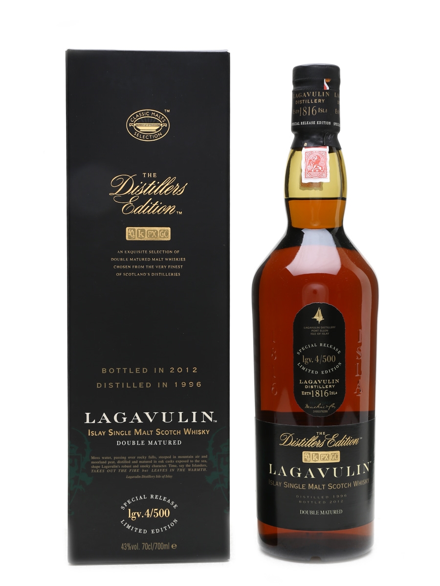 Lagavulin 1996 Distillers Edition Bottled 2012 70cl / 43%