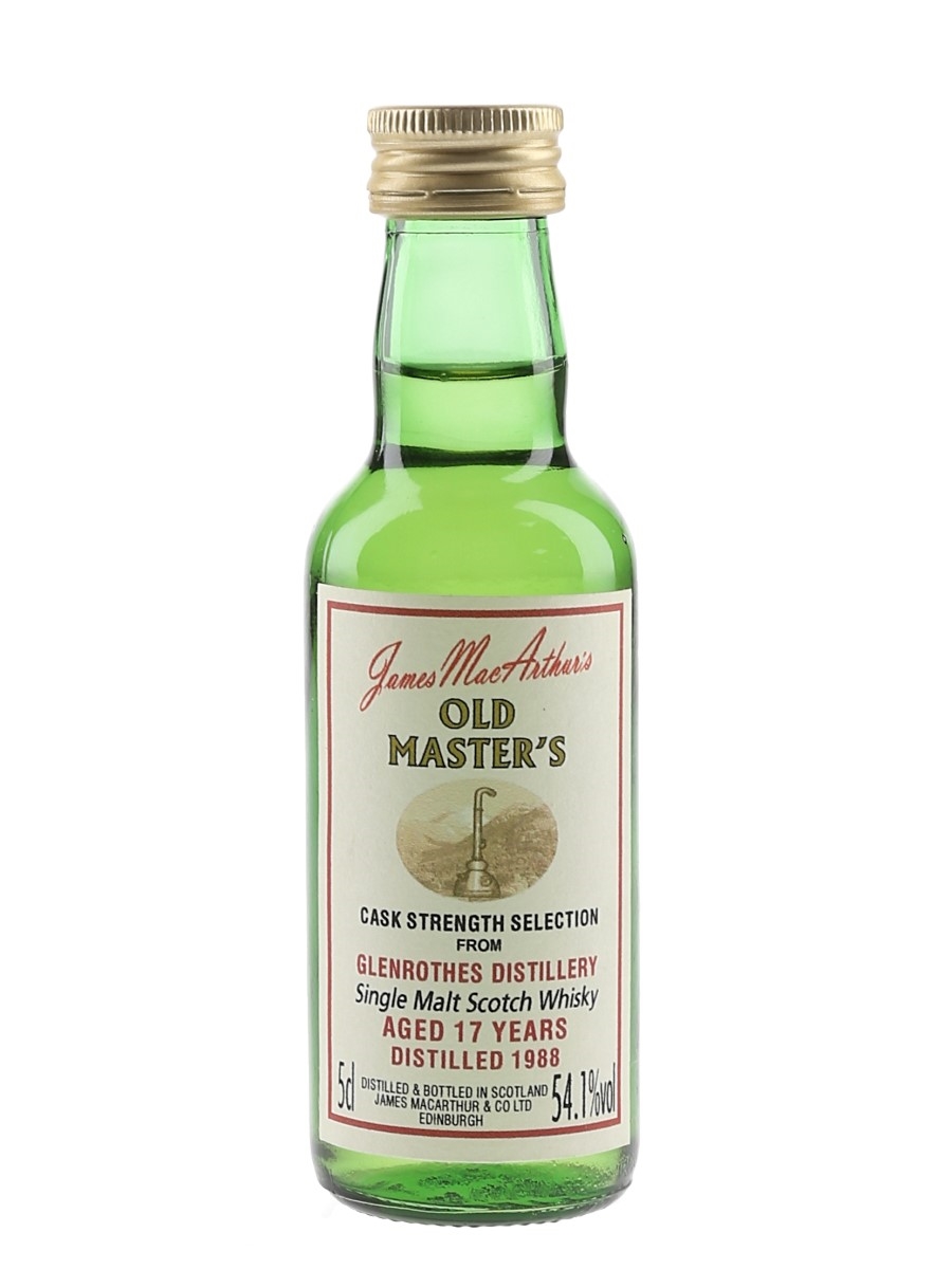 Glenrothes 1988 17 Year Old James MacArthur's Old Master's 5cl / 54.1%