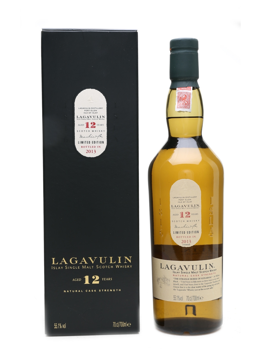 Lagavulin 12 Year Old Natural Cask Strength Special Releases 2013 70cl / 55.1%