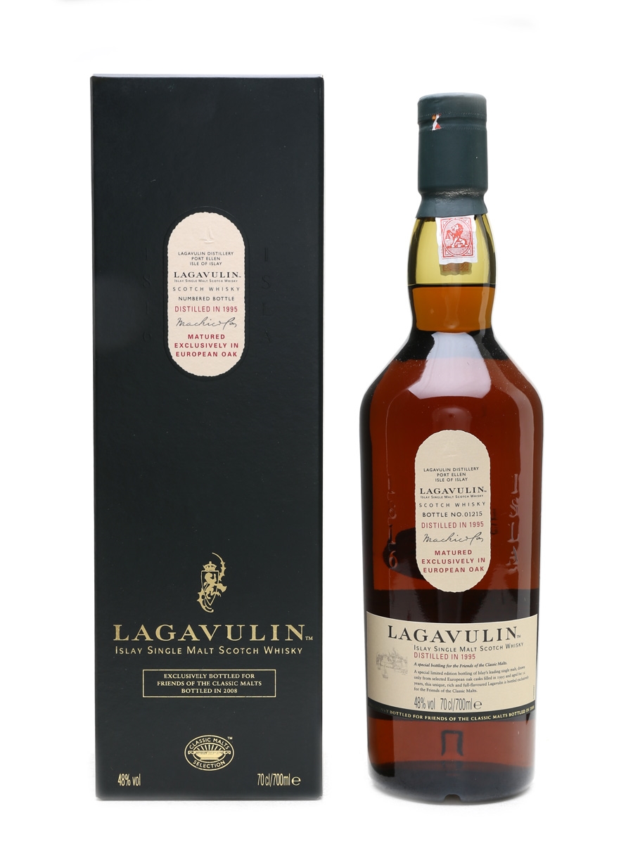 Lagavulin 1995 Friends Of The Classic Malts 12 Year Old 70cl / 48%