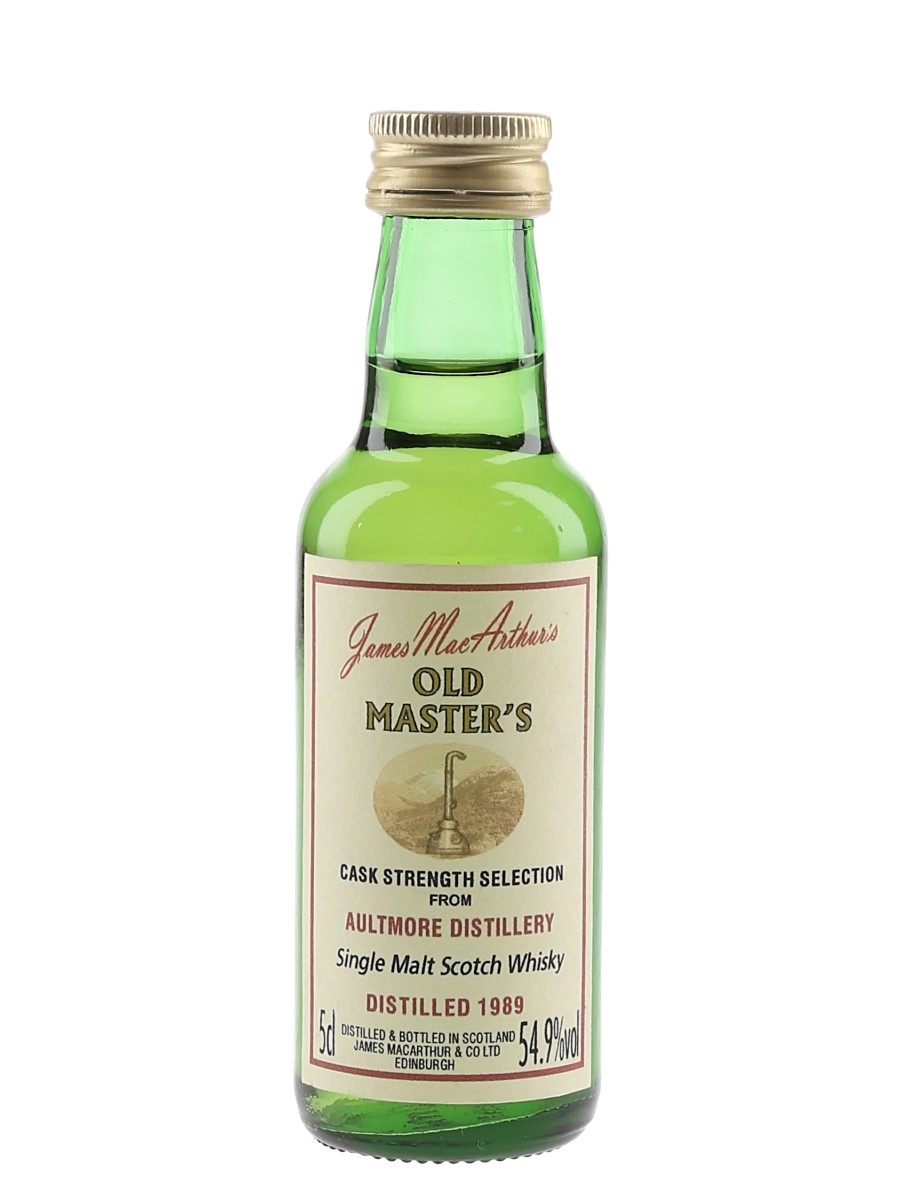 Aultmore 1989 Old Master's - James MacArthur's 5cl / 54.9%