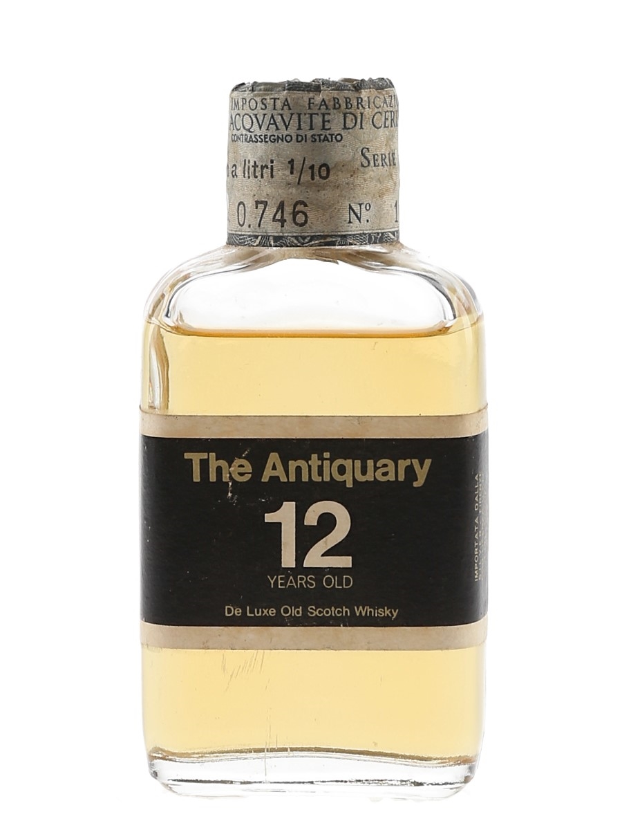 Antiquary 12 Year Old Bottled 1960s-1970s - Silver Firenze 4.7cl / 43%