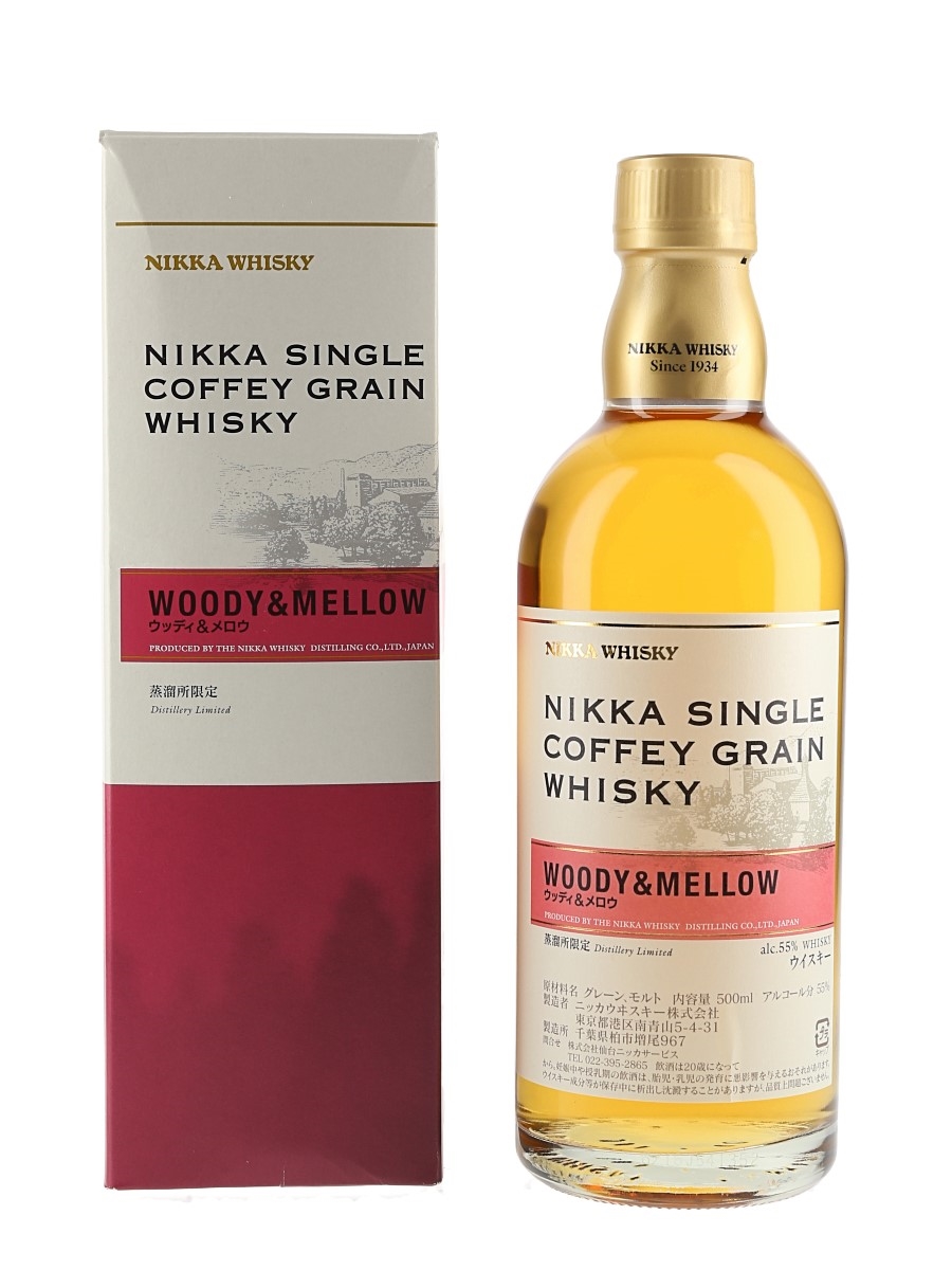 Nikka Single Coffey Grain Whisky Woody & Mellow 50cl / 55%