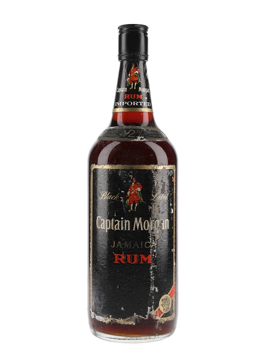 Captain Morgan Black Label Jamaica Rum - Lot 136063 - Buy/Sell Rum Online