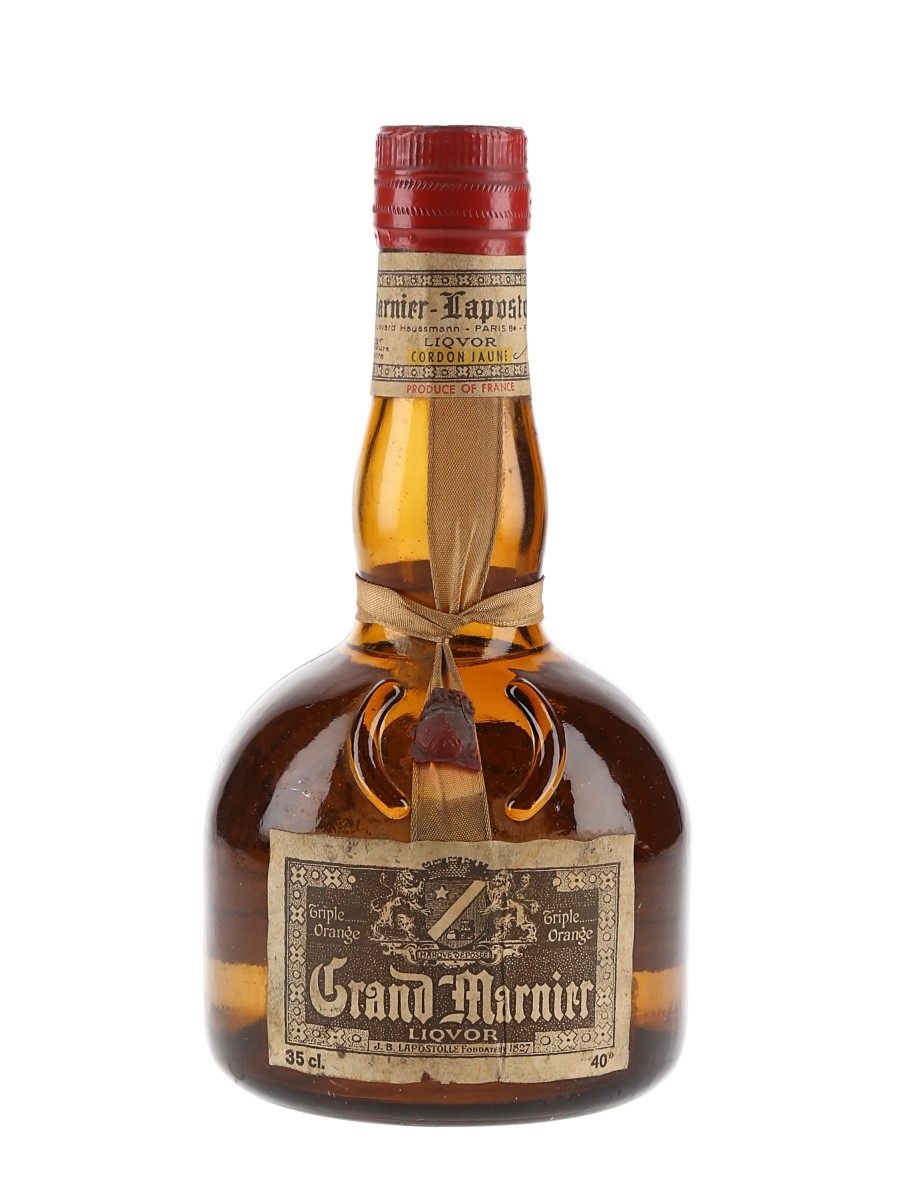 Grand Marnier Cordon Jaune Bottled 1960s-1970s 35cl / 40%