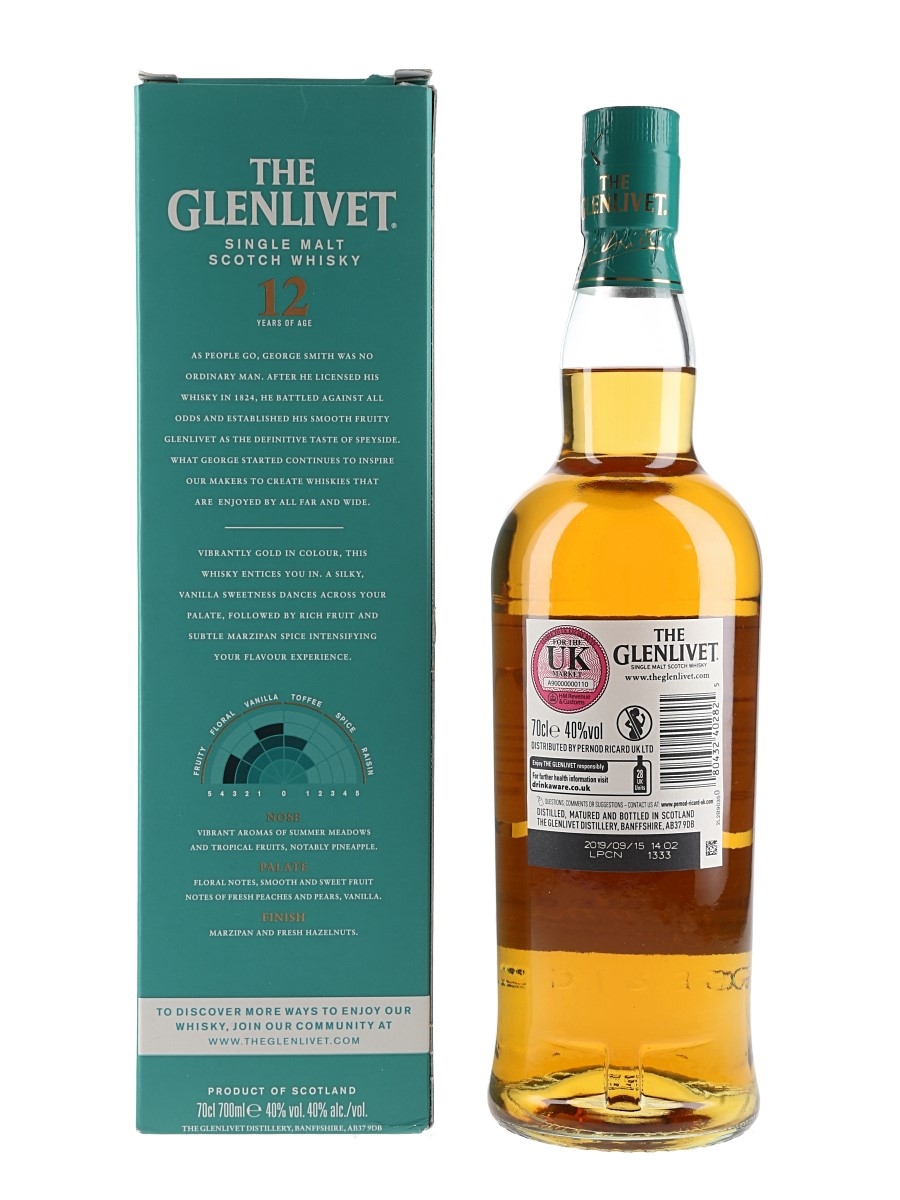 The Glenlivet12 & Aberlour10[はるゆな2様] 専用 The Glenlivet 12 Year Old Double Oak Speyside Single Malt