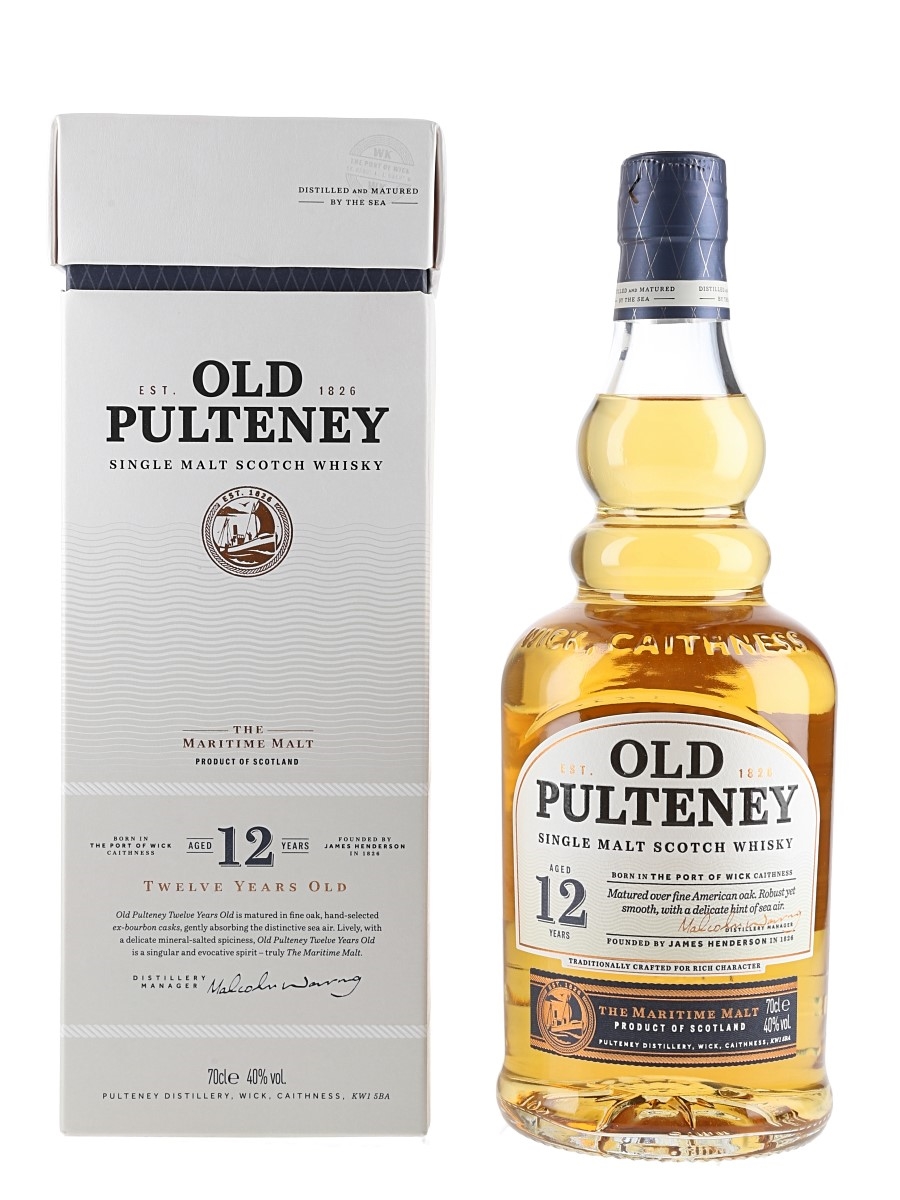 Old Pulteney 12 Year Old  70cl / 40%