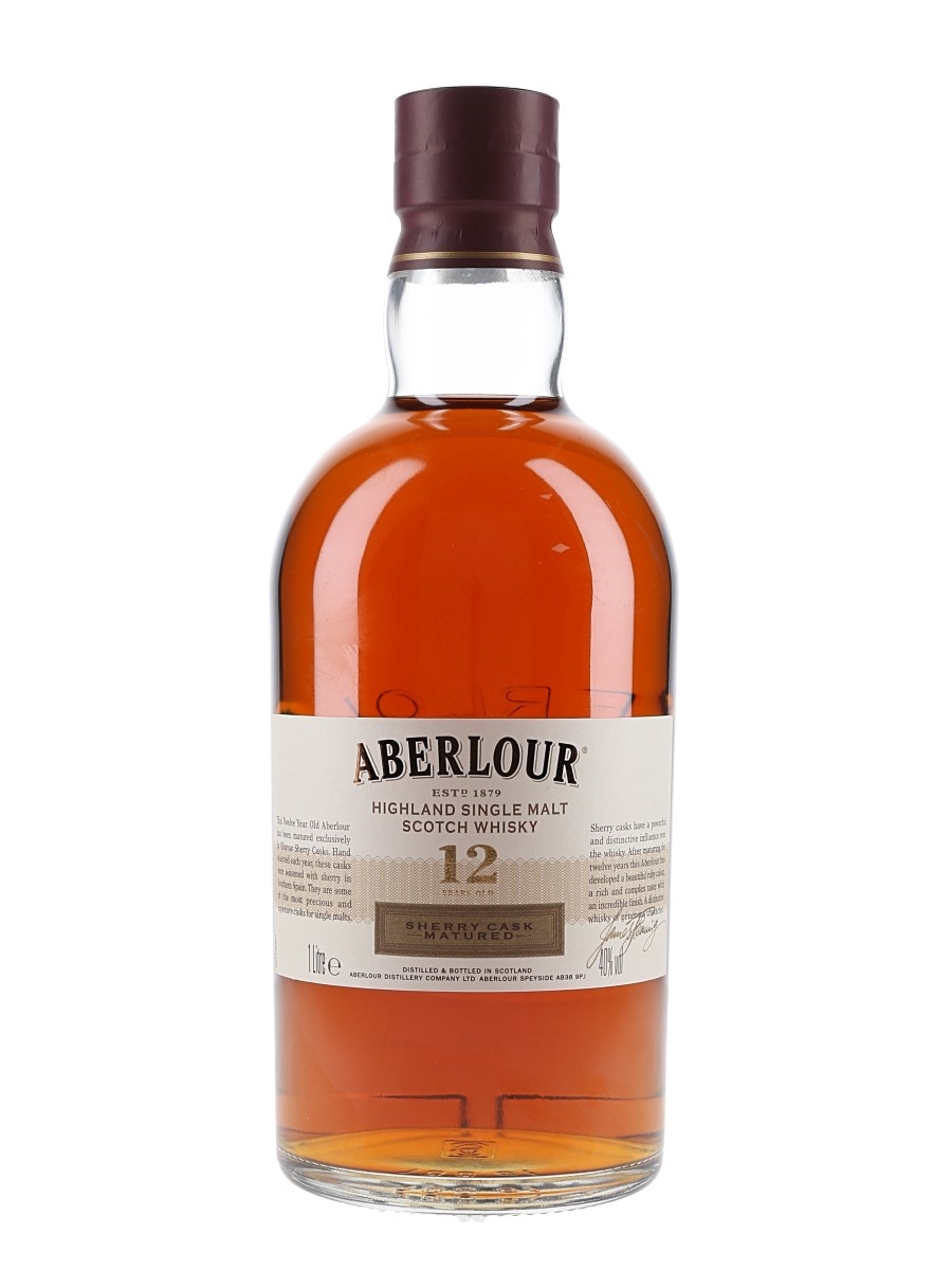 Aberlour 12 Year Old Sherry Cask Matured - Bottled 2017 100cl / 40%