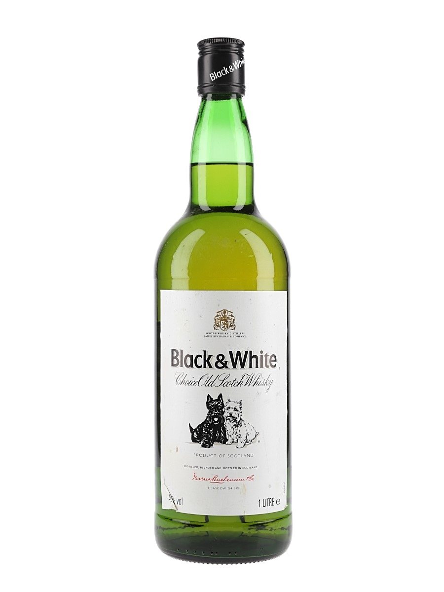 Buchanan's Black & White Bottled 1990s 100cl / 40%