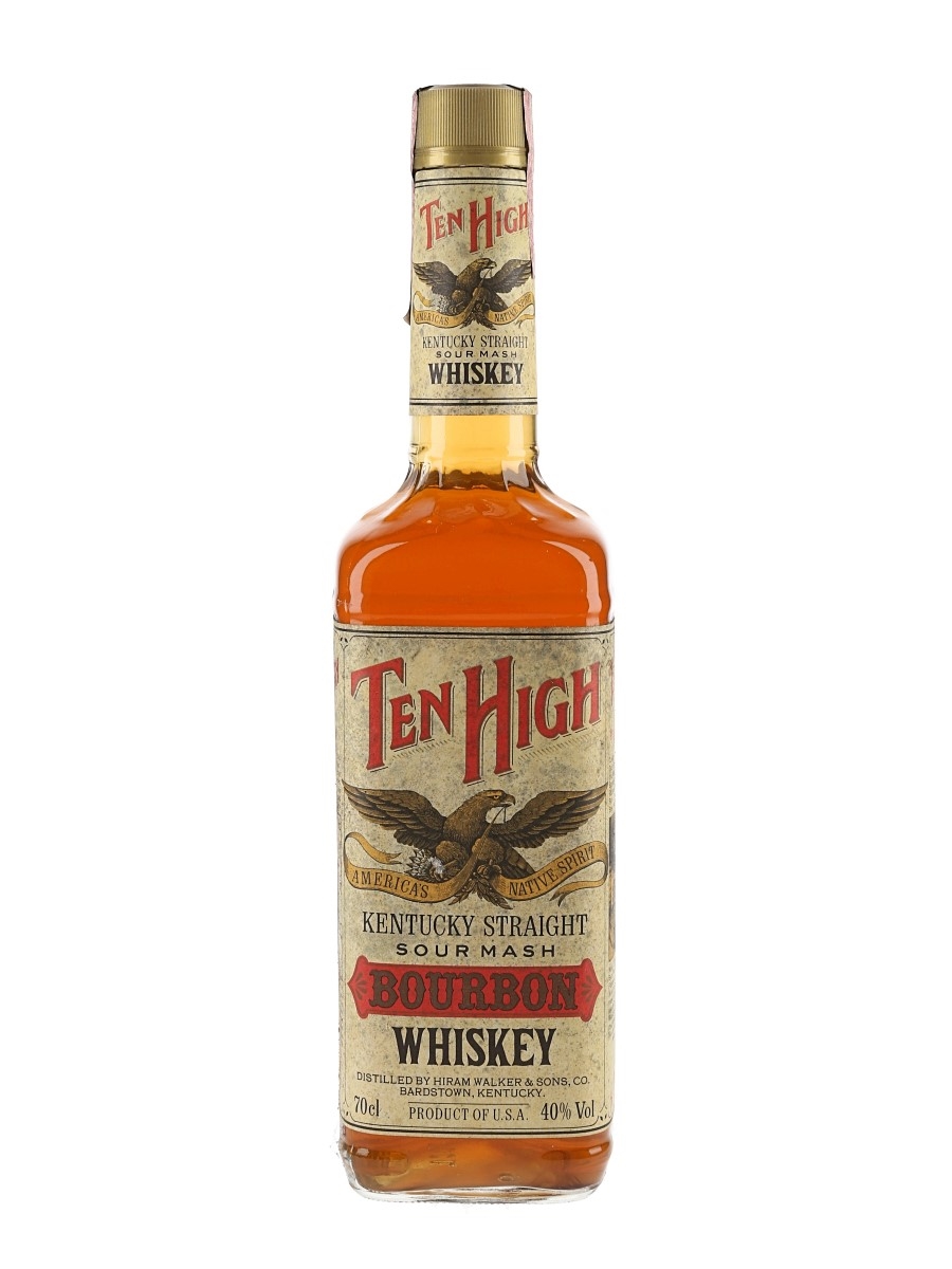 Ten High Bottled 1990s - Hiram Walker & Sons 70cl / 40%