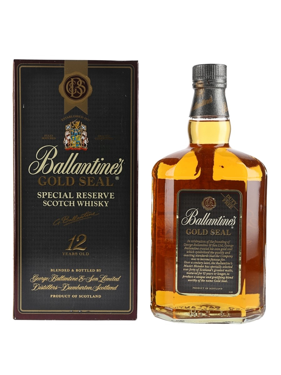 Ballantine's Gold Seal 12 Year Old - Lot 136437 - Buy/Sell Blended