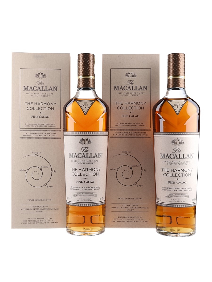Macallan The Harmony Collection Fine Cacao  2 x 70cl / 40%