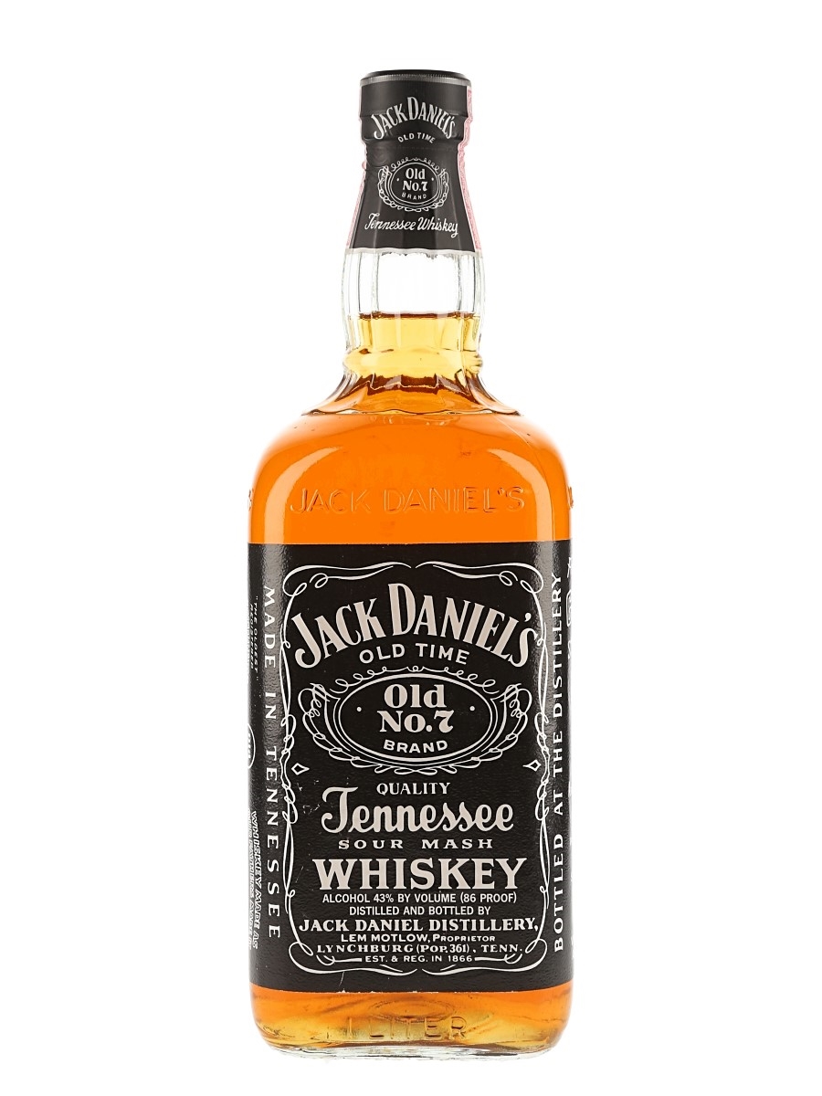 Jack Daniel's Old No.7 Bottled 1980s 100cl / 43%