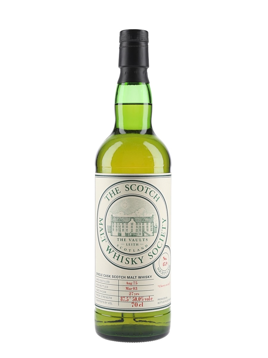 SMWS 45.9  Cherry On Top Dallas Dhu 1975 27 Year Old 70cl / 50.0%
