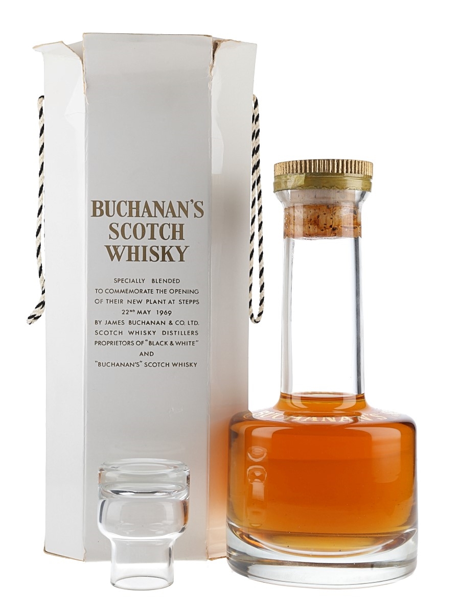 Buchanan's Stepps Commemorative Decanter Bottled 1960s 75cl / 40%