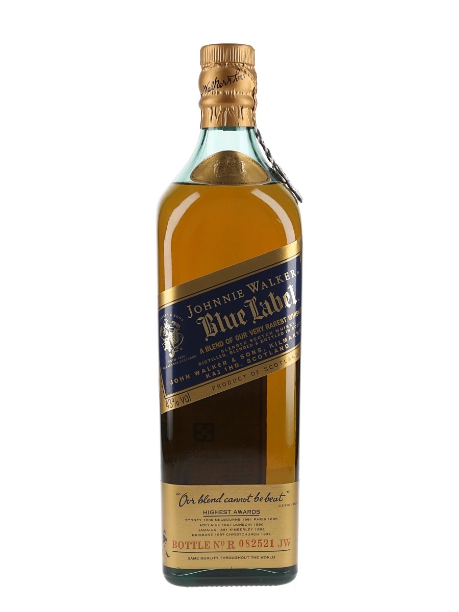 Johnnie Walker Blue Label Bottled 2000s -Taiwan 75cl / 43%
