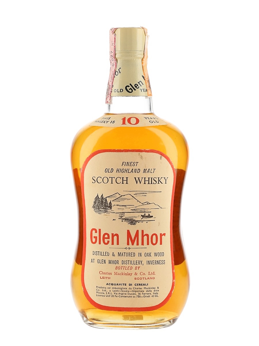 Glen Mhor 10 Year Old Bottled 1970s 75cl / 43%