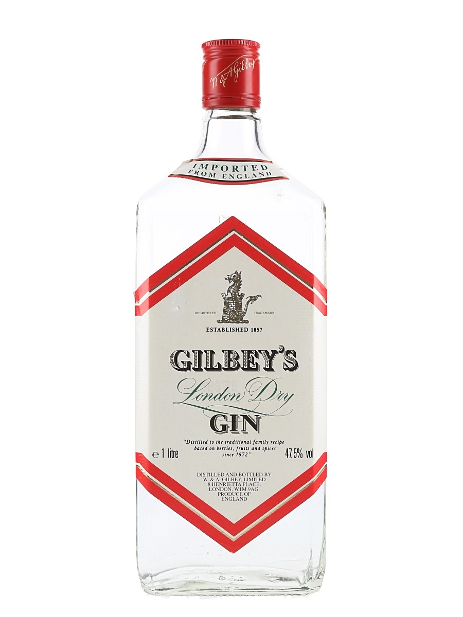 Gilbey's London Dry Gin - Lot 136952 - Buy/Sell Gin Online