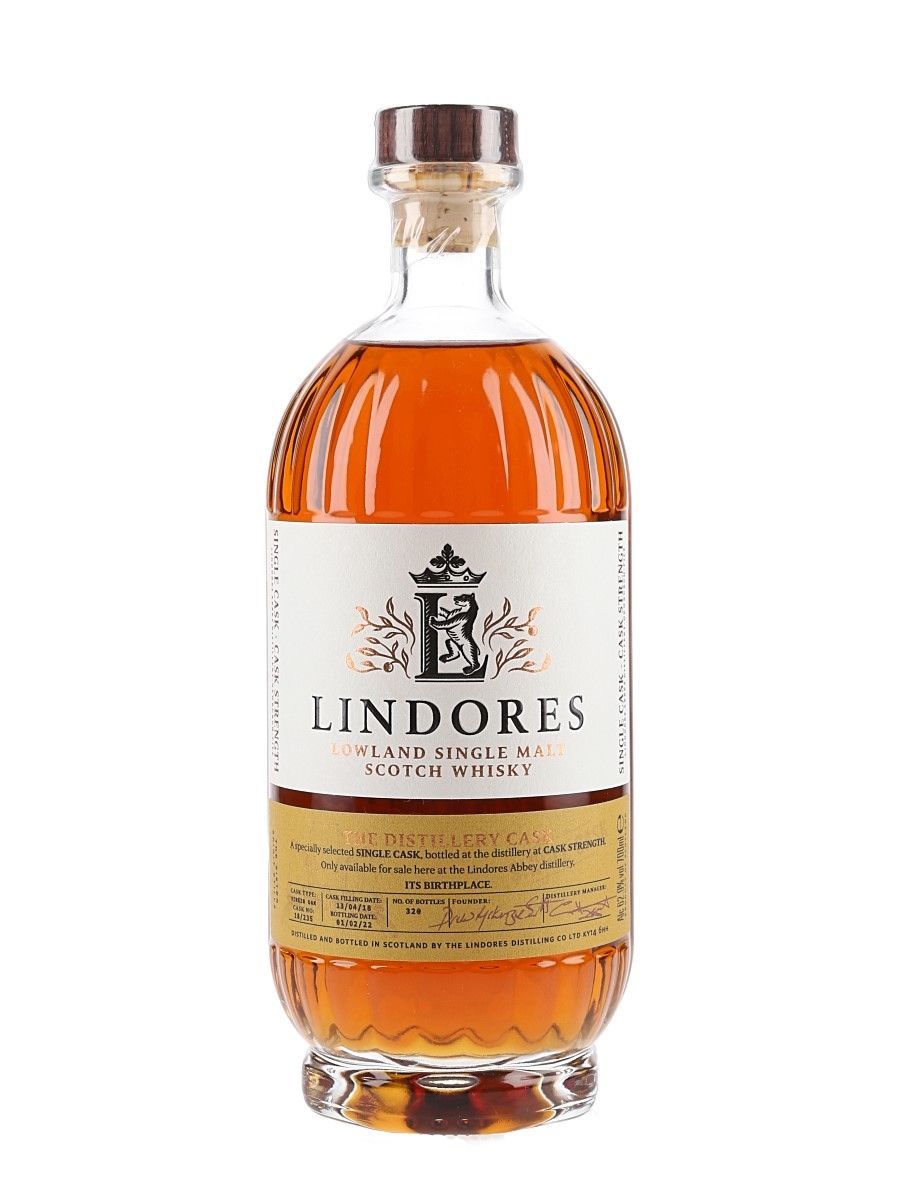 Lindores Abbey 2018 Single Cask Bottled 2022 - Virgin Oak 70cl / 62.9%