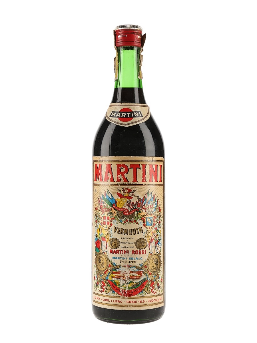 Martini Rosso Vermouth Bottled 1980s 100cl / 16.5%