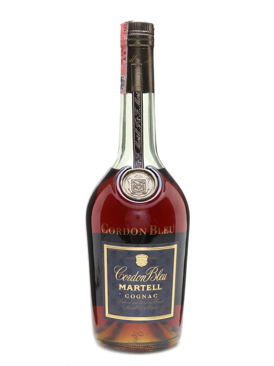 Martell Cordon Bleu Cognac Bottled 1980 - Spirit 70cl / 40%