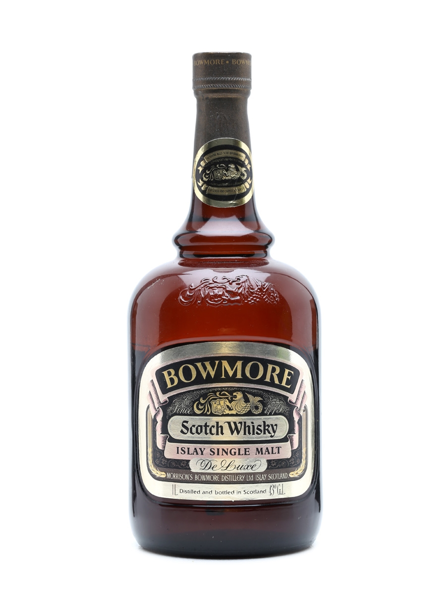 Bowmore De Luxe Bottled 1970s 1 Litre