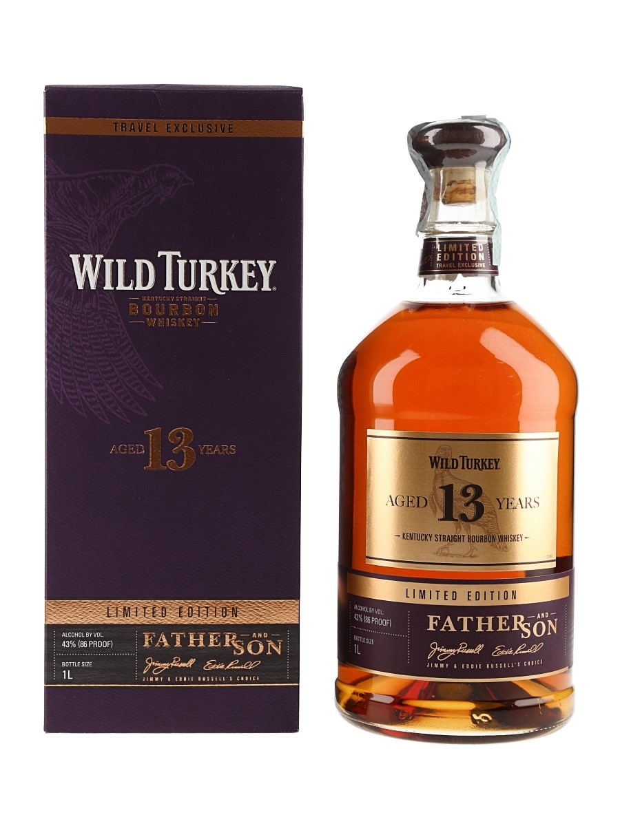 Wild Turkey 13 Year Old Father And Son Travel Exclusive 100cl / 43%