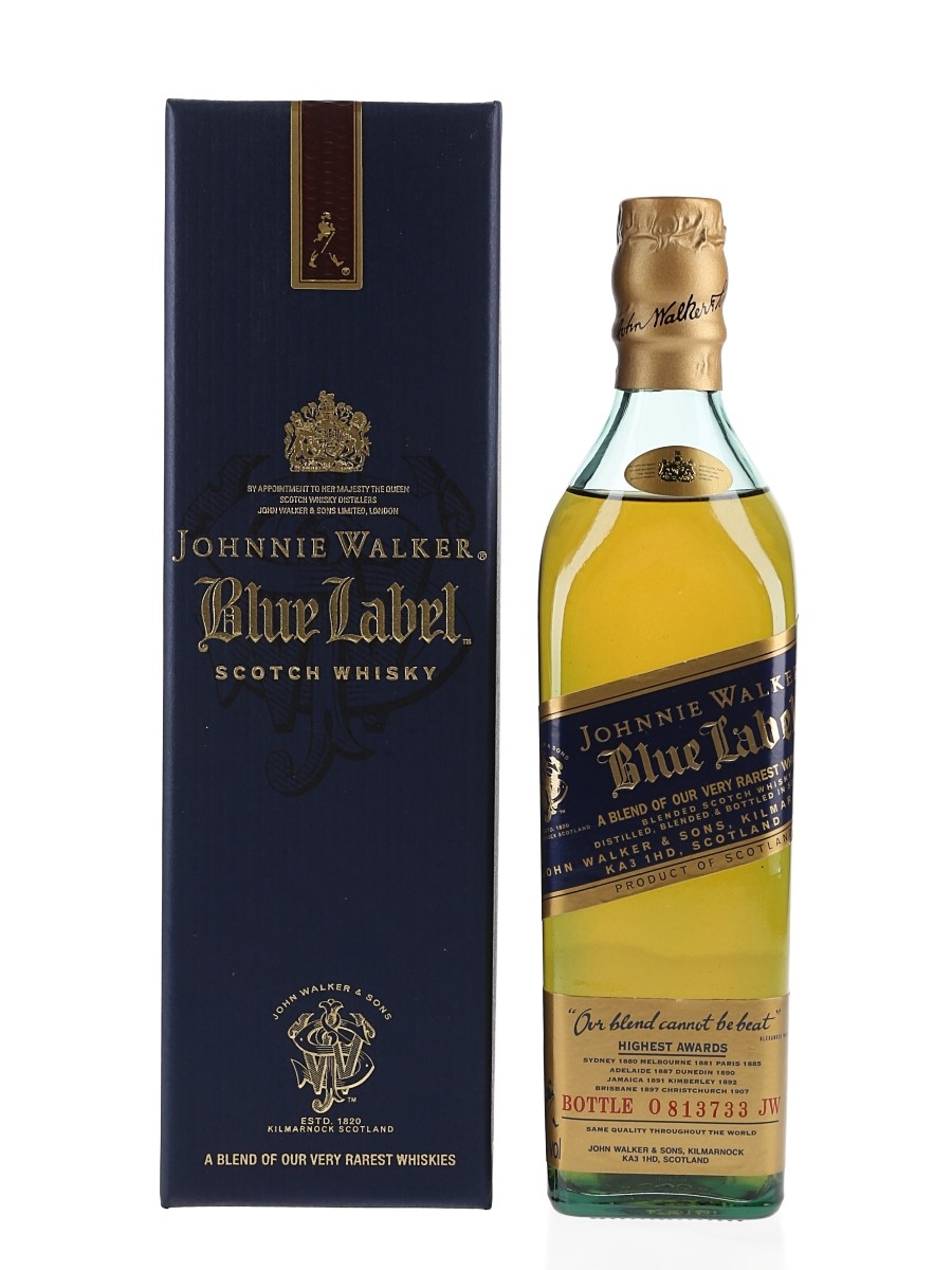 Johnnie Walker Blue Label Riche Monde - Singapore 20cl / 40%