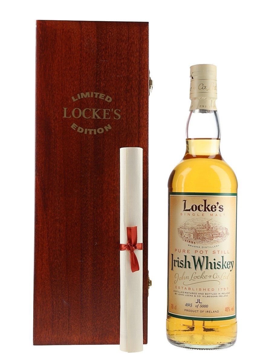 Locke's Irish Single Malt  70cl / 40%