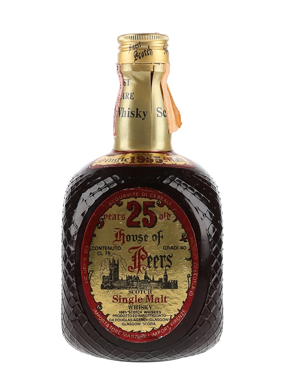 House Of Peers 1955 25 Year Old Bottled 1980s - Douglas Laing 75cl / 40%
