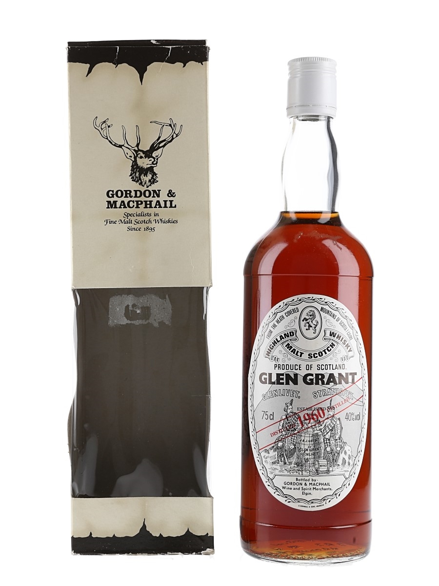 Glen Grant 1960 Bottled 1980s - Gordon & MacPhail 75cl / 40%